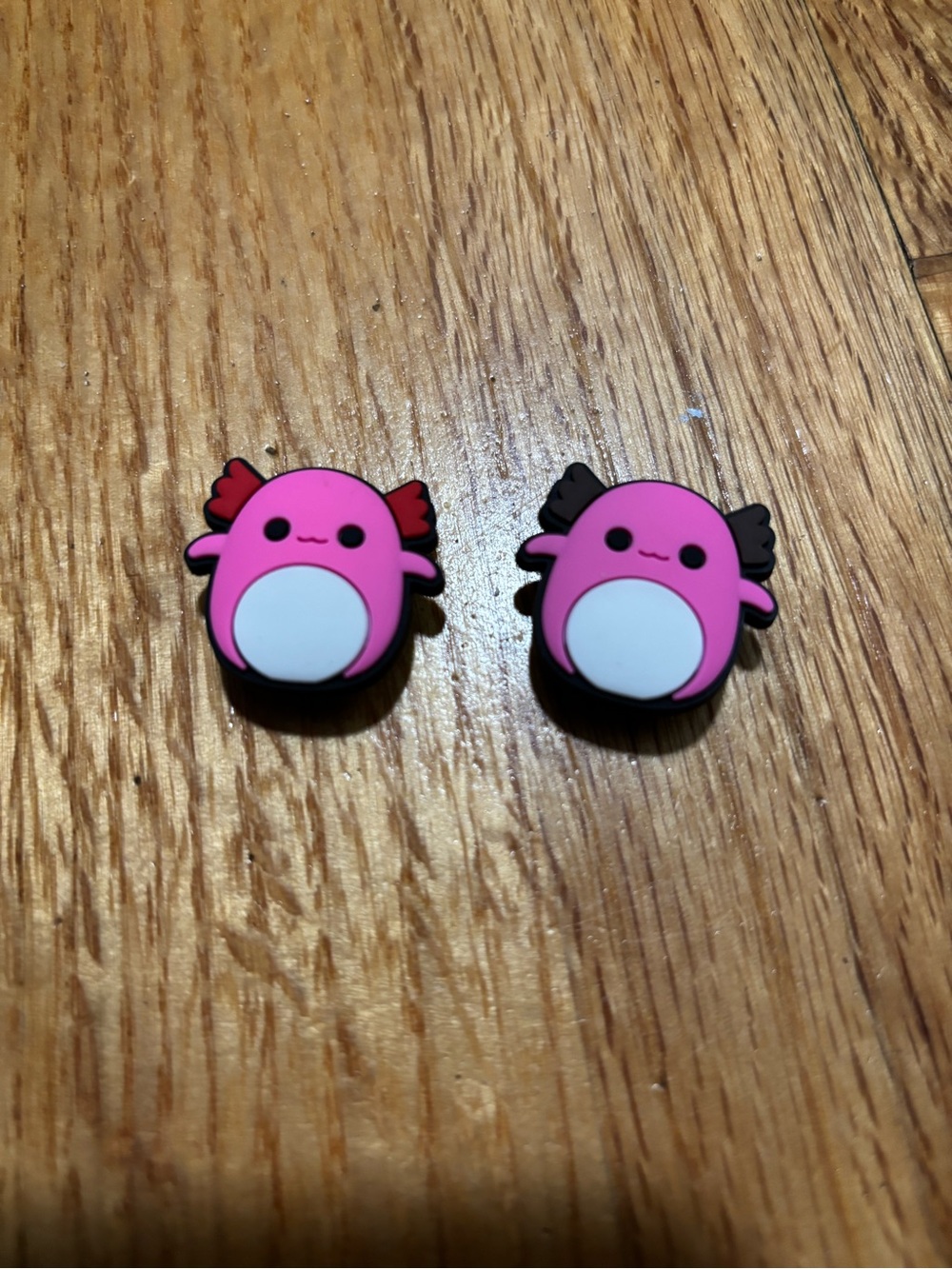2 pack axolotl croc charms